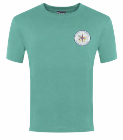 Jade PE T-shirt - Embroidered with Western Primary School Logo