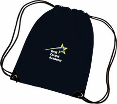 Navy PE Bag - Embroidered with Central Primary School logo