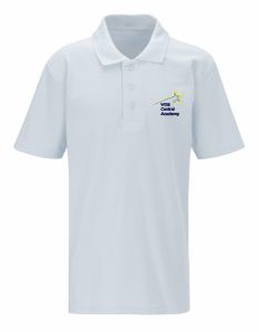 White Polo - Embroidered with Central Primary School logo