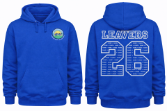 Leavers Hoodie 2026 - Embroidered With Battle Hill Primary School Logo + Printed on the back