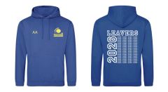 Leavers Hoody 2026 - Embroidered with Cullercoats Primary School logo + LEAVERS PRINT ON BACK