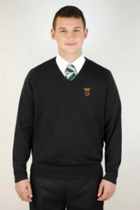 Black Jumper - Embroidered with Duchess High School logo