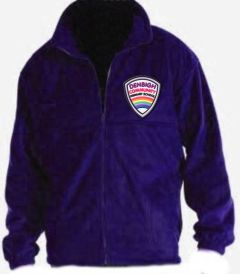 Purple Fleece - Embroidered With Denbigh Primary School Logo