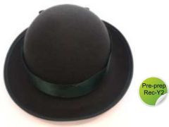 Green Felt Hat - for Durham High School