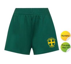 Infant PE Shorts - Embroidered with Durham High School Logo