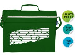 Music Bag - for Durham High School - Music Notes Printed