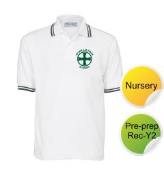 Infant Polo Shirt - Embroidered with Durham High School Logo