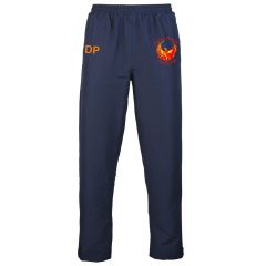 Navy Tracksuit Pants - Embroidered with Durham Phoenix Fencing Club Logo + Optional Initials