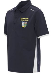 PE Essentials Polo Shirt - Embroidered with Ellington Primary School Logo
