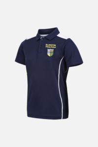 PE Pulse Polo Shirt - Embroidered with Ellington Primary School Logo