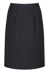 Harrow Grey Straight Back Vent Skirt (GSA)