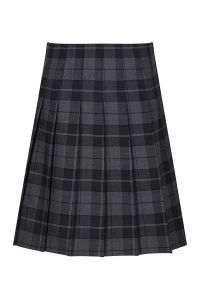Castle Tartan Stitch Down Pleat Tartan Skirt (GST) for Teesdale School