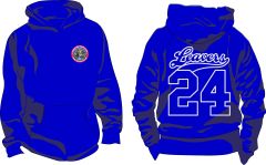 Leavers Hoodie - Embroidered with Hadrian Park Primary School Logo & Printed leavers design on back