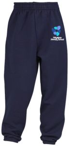 Navy Jog Bottoms (Reception) - Embroidered with the Holystone Primary School Logo