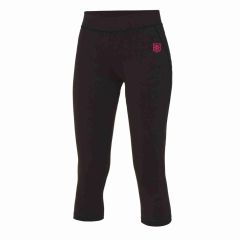 Girls Black Sports Leggings - Embroidered with KEVI School logo (Optional)