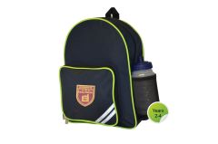 Navy Infant Backpack - Embroidered with Kings Priory School logo