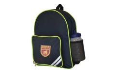 Navy Infant Backpack - Embroidered with Kings Priory School logo