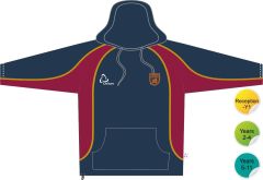 Hooded PE Top - Embroidered with Kings Priory School Logo (Optional for Reception-Year 4)