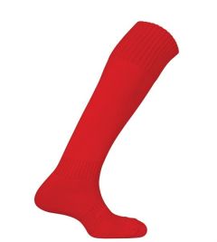 Mitre Red Sports Socks (Plain)