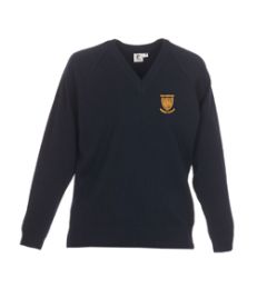 Navy Jumper - With Newminster MS Logo