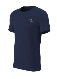 Navy PE T-Shirt - Embroidered with Norham High School logo