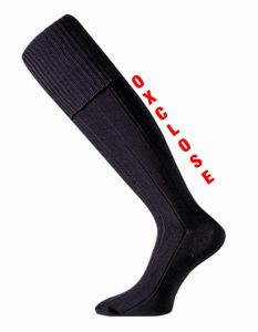 Boys Black PE Socks - for Oxclose Community Academy - Oxclose down sock