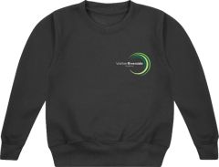 Black PE Sweatshirt - Embroidered with Walker Riverside Academy logo