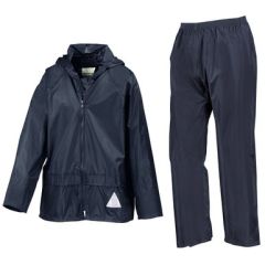 Navy Waterproof Jacket and Trouser set (Non-Embroidered)