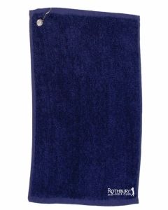 Luxury Golf Towel - embroidered with Rothbury Golf Club logo
