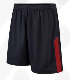 NEW 2025 - Navy/Scarlet PE Short for Wolsingham School