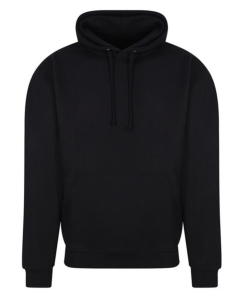 Deep Black Leavers Hoodie - for Jesmond Park Academy (Year 11 only)
