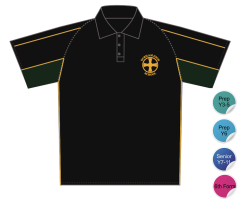Boys PE Polo - Embroidered with Durham High School Logo