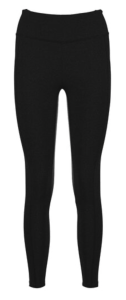 Black PE Leggings - PLAIN