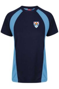 PE T-Shirt - Embroidered with Seaton Valley School logo