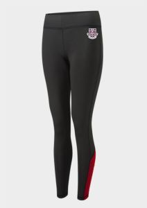 Black/Maroon Leggings (OPTIONAL) - Embroidered with St Bede's Catholic School Logo