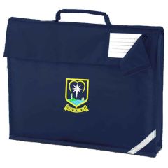 Navy Bookbag - Embroidered With Star of the Sea School Logo