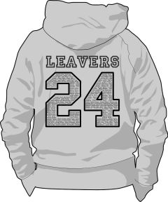 Year 11 Leavers Hoodie - Embroidered with St Bede's Catholic School & Sixth Form College + Print on the Back