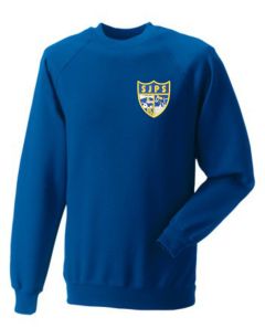 Royal Sweatshirt - Embroidered with St Joseph's RC Primary School (North Shields) logo