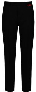 Senior Boys Contemporary Trousers (TPT) - Embroidered with Christ's College, Sunderland Logo