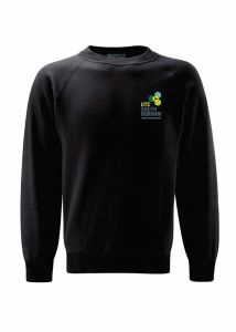 Black Sweatshirt (Y12 Only) - Embroidered with UTC South Durham logo