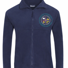 Navy Fleece - Embroidered With Western Primary School Logo