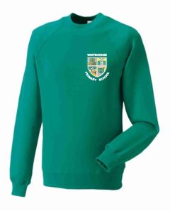 Jade Sweatshirt Embroidered with Whitehouse Primary School Logo