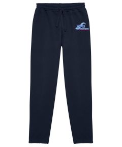 PE Navy Jogging Bottoms - Embroidered with Whitley Bay High School Logo