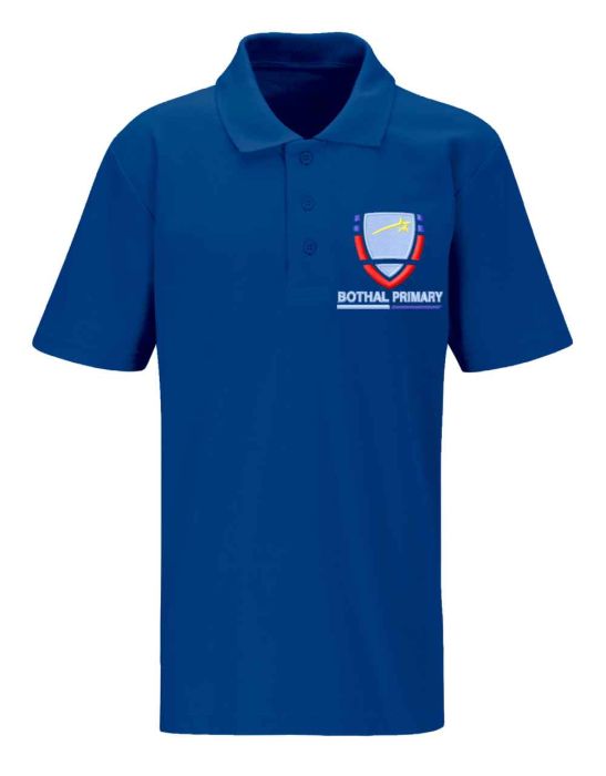 Royal Classic PE Polo - Embroidered with Bothal Primary School logo